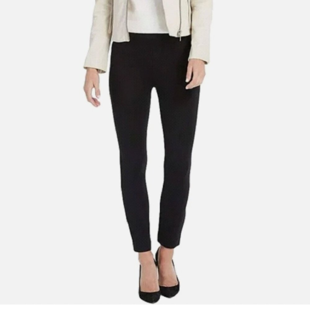 Spanx Backseam Skinny Pant in Ponte Classic Black Small NWT Women's